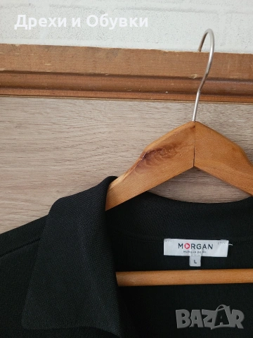 Черна официална елегантна рокля , снимка 7 - Рокли - 49184390