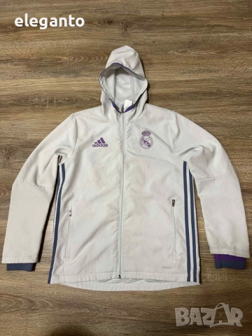 Спортно горнище ADIDAS  Real Madrid, Бял Blokecore  , S размер