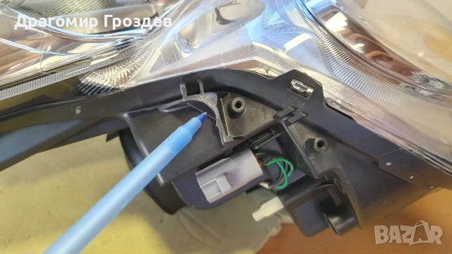 Оригинален десен фар за Citroën C1 / Ситроен Ц1 (2014-2022), снимка 10 - Части - 51013223