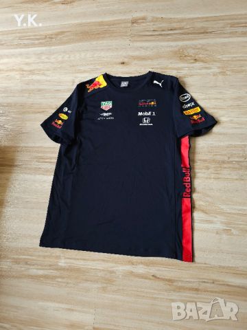 Оригинална мъжка тениска Puma x Red Bull Racing F1, снимка 2 - Тениски - 45876802