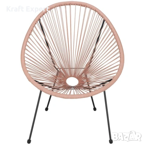 Градински стол Acapulco – дизайнерски стол за интериор и екстериор, снимка 5 - Градински мебели, декорация  - 53699354