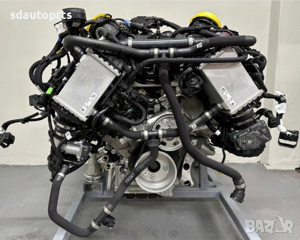 Нов 0км Двигател комплект S68B44A S68X BMW F95 F96 LCI G07 G70 X5M X6M, снимка 4 - Части - 51682188