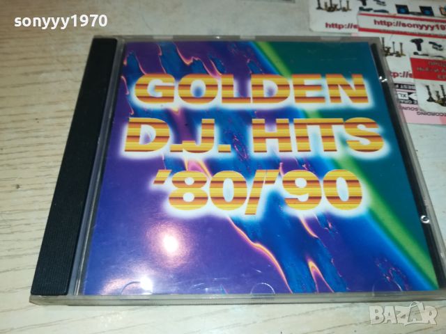 GOLDEN DJ HITS 80/90 CD 2207240943, снимка 1 - CD дискове - 46655101