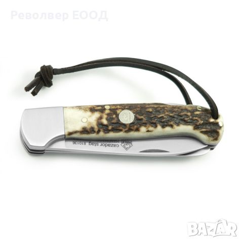 Сгъваем нож Puma IP Cazador stag - 8,4 см, снимка 3 - Ножове - 45268198