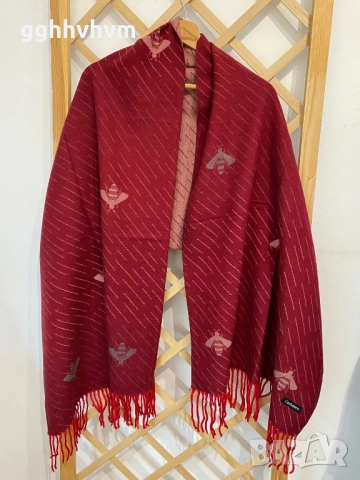 шал с две лица кашмир, снимка 4 - Шалове - 52106339