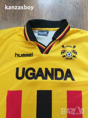 uganda national team 2004/2005 home football shirt - ретро футболна тениска ХЛ, снимка 1 - Тениски - 46813967