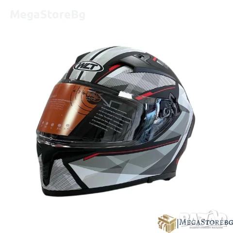 Каска за мотор 108 - размер L - Matt Black/Red, снимка 5 - Аксесоари и консумативи - 50576560