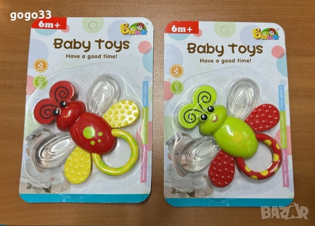 бебешка гризалка , снимка 3 - Дрънкалки и чесалки - 53651916