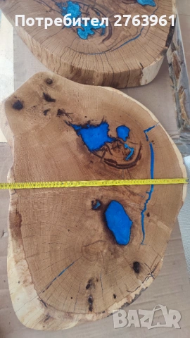 Дървен плот и шайби от дъб, снимка 3 - Маси - 53940600