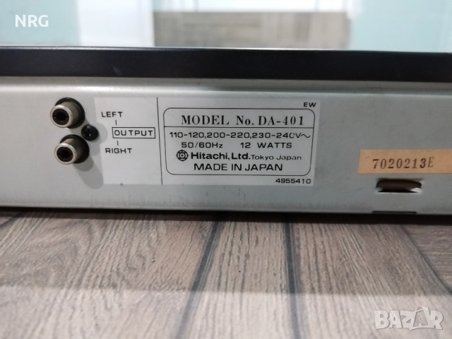 Hitachi CD-401 CD плейър, снимка 7 - Други - 52632475