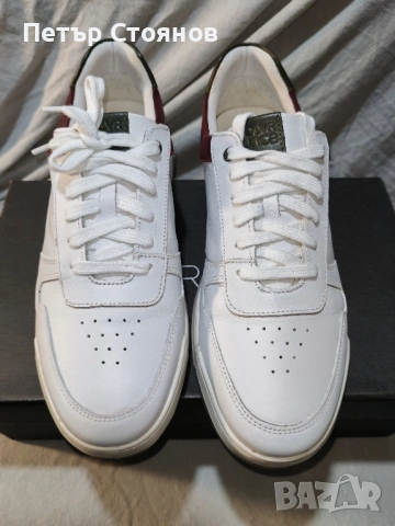 Стилни мъжки сникърси от естествена кожа Oliver Jacob №44, снимка 4 - Спортно елегантни обувки - 52522824