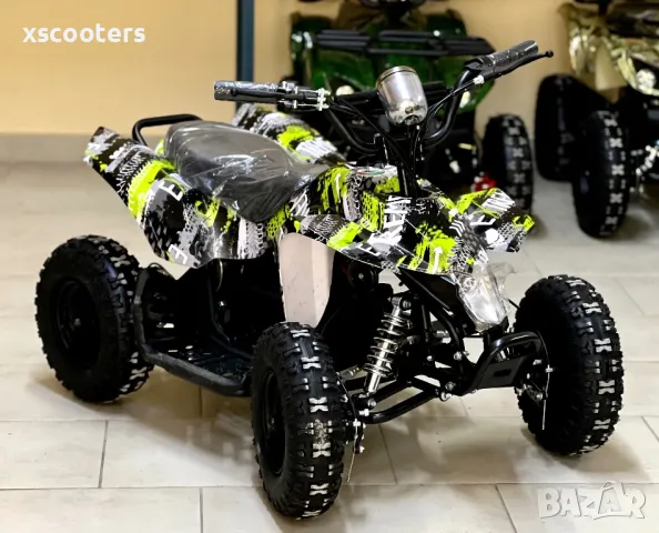 Електрическо АТВ/ATV за деца 800W “Rocket Mini” 2024 - НОВО В КАШОН зелено, снимка 2 - Мотоциклети и мототехника - 47197097