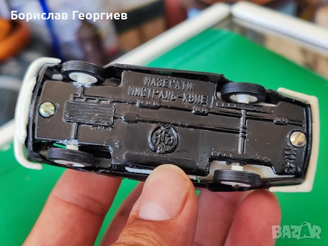 Руска количка Мазерати черна, снимка 6 - Колекции - 44223705