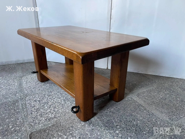 Дъбова холна маса, снимка 2 - Маси - 53391279