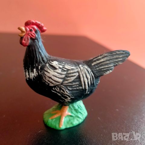 Колекционерска фигурка Schleich Rooster Chicken 1983 13014, 13011, 13018, снимка 13 - Колекции - 45933163