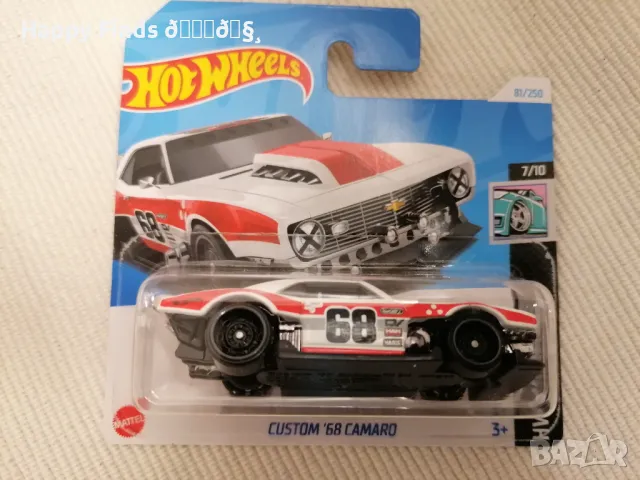 💕🧸 Hot Wheels Custom `68 Camaro HW Modified, снимка 2 - Колекции - 47383341