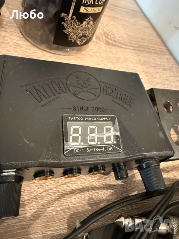Tattoo machine / комплект за татуиране, снимка 5 - Друго оборудване - 52500145