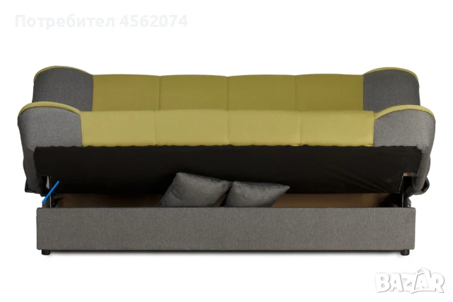 Диван Тина с клик-клак механизъм., снимка 2 - Дивани и мека мебел - 51375214