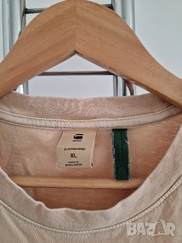 Страхотна мъжка тениска G STAR RAW размер XL , снимка 5 - Тениски - 53934597