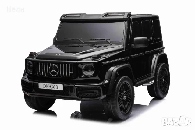 Двуместна джип G63 4X4 24V батерия,MP3, с меки гуми с Кожена седалка, снимка 17 - Детски велосипеди, триколки и коли - 46818847