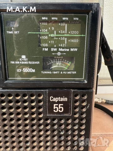 Радио Sony icf-5500M, снимка 3 - Радиокасетофони, транзистори - 53827093