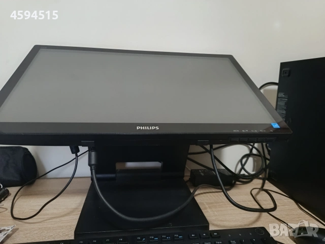 Монитор Philips 222B9T Сензорен , Full HD., снимка 5 - Монитори - 53578271