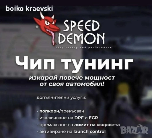 Чип тунинг/софтуерни намеси на място 