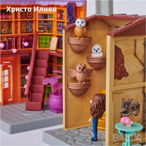 Хари Потър замък 3 в 1 Диагон али със звуци и светлини Harry Potter, снимка 8 - Фигурки - 46767191