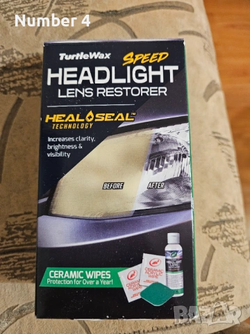 Комплект за възстановяване на фарове Turtle Wax
