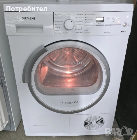 Продавам Кондензна Сушилня SIEMENS IQ0500 7кг с Термопомпа А+, снимка 2 - Сушилни - 52922054