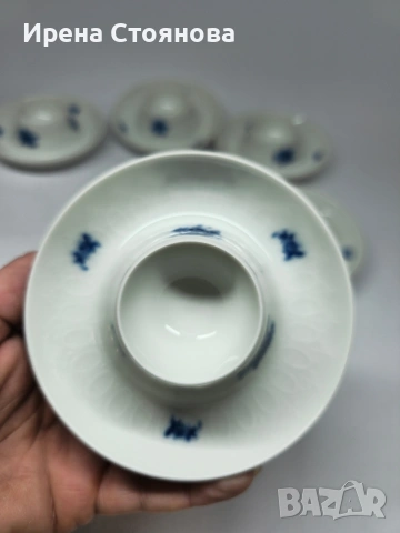 Rosenthal - Romance Rhapsody по дизайн на Bjorn Wiinblad 1961г. 6 броя коктиери, снимка 3 - Сервизи - 53390274