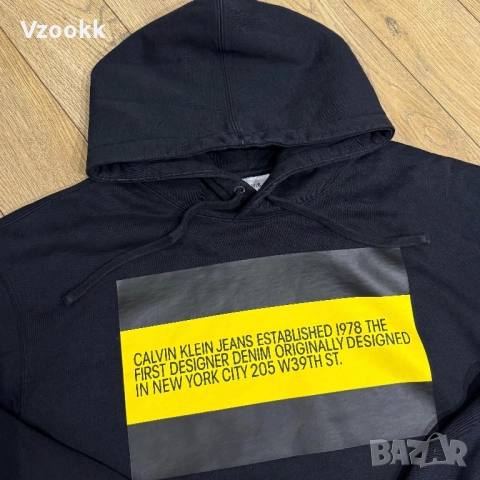 Мъжко горнище Calvin Klein 1978 | L размер, снимка 3 - Суичъри - 52871640