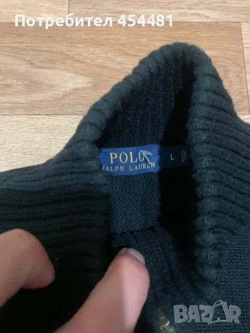 Ralph Lauren POLO 1/2 zip fleece men’s sweater , снимка 2 - Пуловери - 47869745