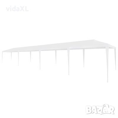 vidaXL Парти шатра 3x12 м PE бяла(SKU:45081, снимка 1 - Градински мебели, декорация  - 45529490