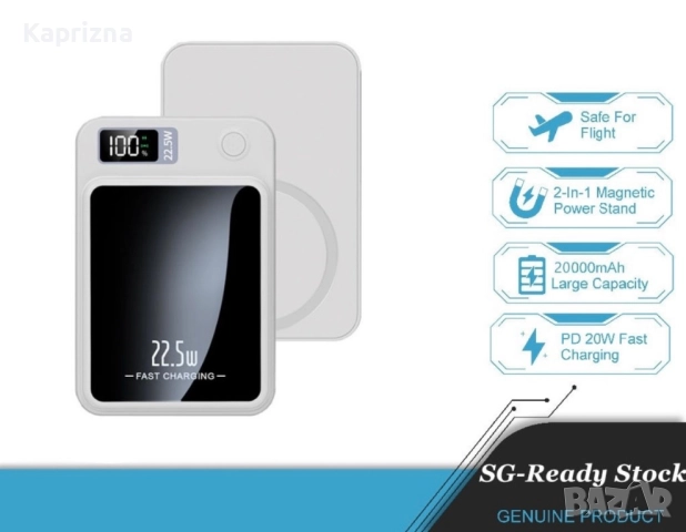 Външна батерия 10000mAh, снимка 3 - Външни батерии - 52003769