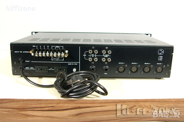 Усилвател   Fulgor Service amp 50 , снимка 5 - Ресийвъри, усилватели, смесителни пултове - 53646499