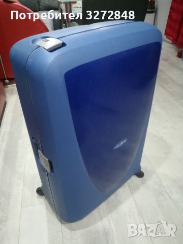 голям куфар SAMSONITE с телескопична дръжка и колелца , снимка 2 - Куфари - 46803531