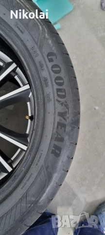 ОРИГИНАЛНИ Джанти 17" 5х112 ET27, 7.5J и летни гуми 215/50/17 , снимка 9 - Гуми и джанти - 48001615