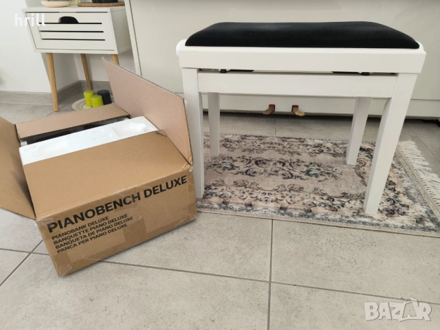 Стол за пиано като нов / пейка / табуретка, снимка 2 - Пиана - 54278974