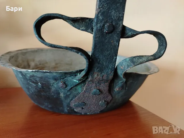 Стар меден тиган 2, снимка 5 - Съдове за готвене - 50111000