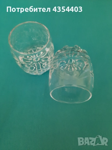 Винтидж чашки за ракия - 6 броя, снимка 6 - Чаши - 52418331