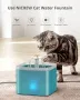 Фонтан за вода за домашни любимци Colorful Pet F2 автоматична поилка за котки животни, снимка 2