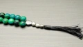 Броеница ръчна изработка от хризокола, снимка 2