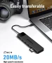 НОВ USB C хъб Lemorele 13 в 1 USB C, докинг станция с троен монитор - 2 HDMI 4K, VGA, 5 USB 3.0..., снимка 6
