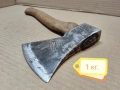Стара Кована Немска Брадва Топор / 1 кг. / НОМЕР 1692., снимка 3