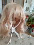 Много красива светло руса перука , снимка 1 - Аксесоари за коса - 45334959