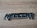 Dodge Hellcat емблема сребристо с черно, снимка 1