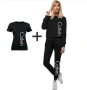 Дамски спортен екип от три части с тениска , снимка 1