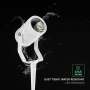 LED Градинско Тяло С Шиш GU10 IP65 Бяло, снимка 4