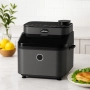 Фритюрник с горещ въздух Midea DualTaste Air Fryer MF-CY75C2 – 7L капацитет, JuicyLock технология, снимка 7